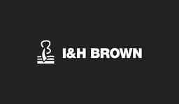 I & H Brown company logo, representing UK-based civil engineering, construction, and renewable energy group